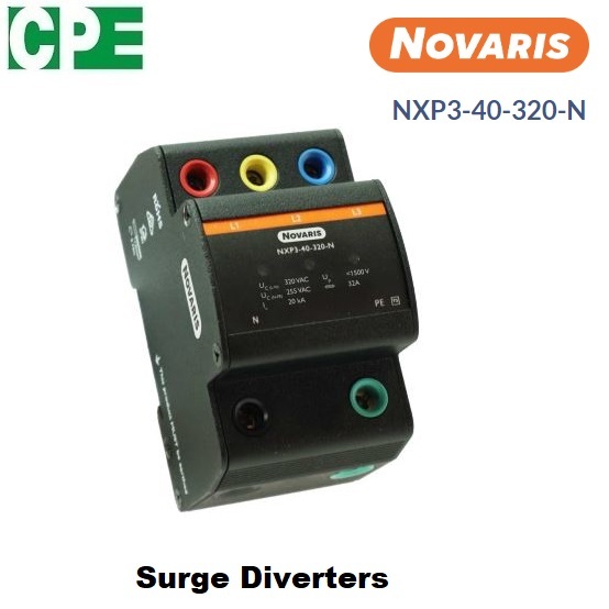 NOVARIS NXP340320N Surge Diverters Surge Protector 4 pole 40kA