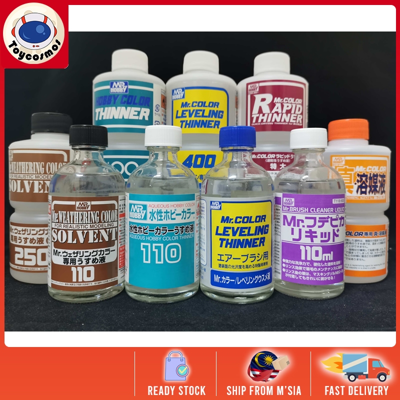 Mr. Color Leveling Thinner - The Only Thinner You Need For Solvent
