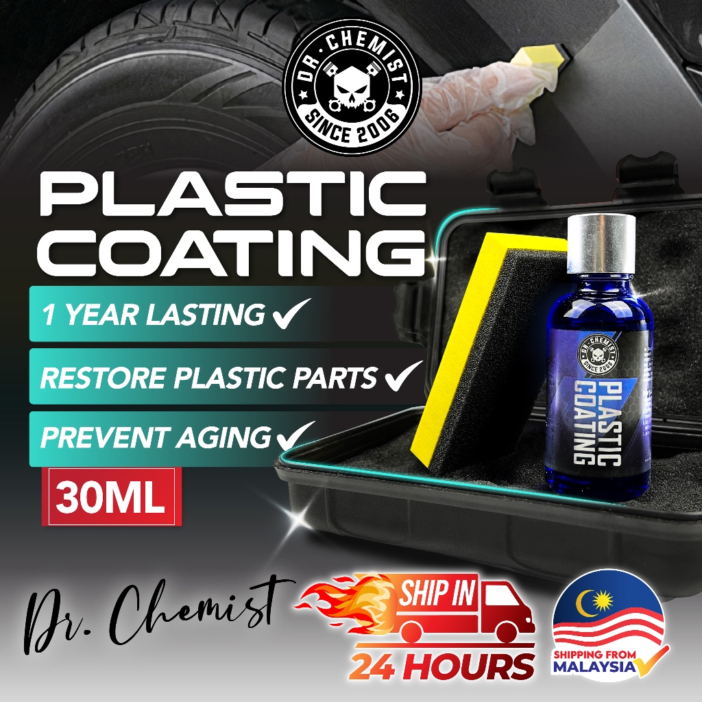 Plastic Coating For Plastic Cover On Car & Motor Plastic Restore