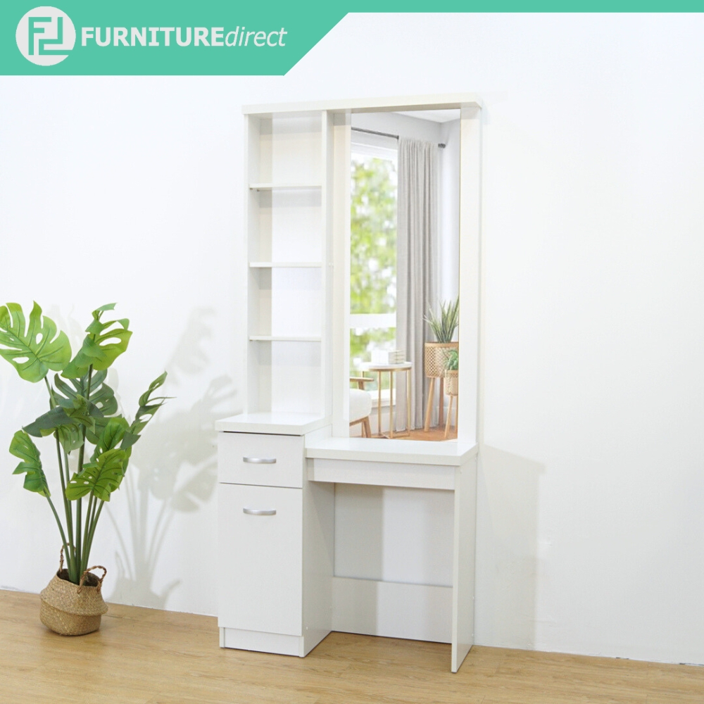 Furniture Direct makeup cabinetdressing table set with mirror KEARNY ...