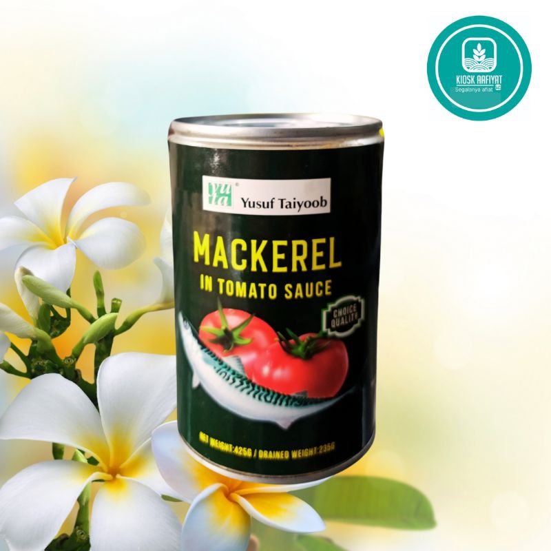 IKAN MAKEREL DALAM SOS TOMATO BY YUSUF TAIYOOB / 425G | Shopee Malaysia