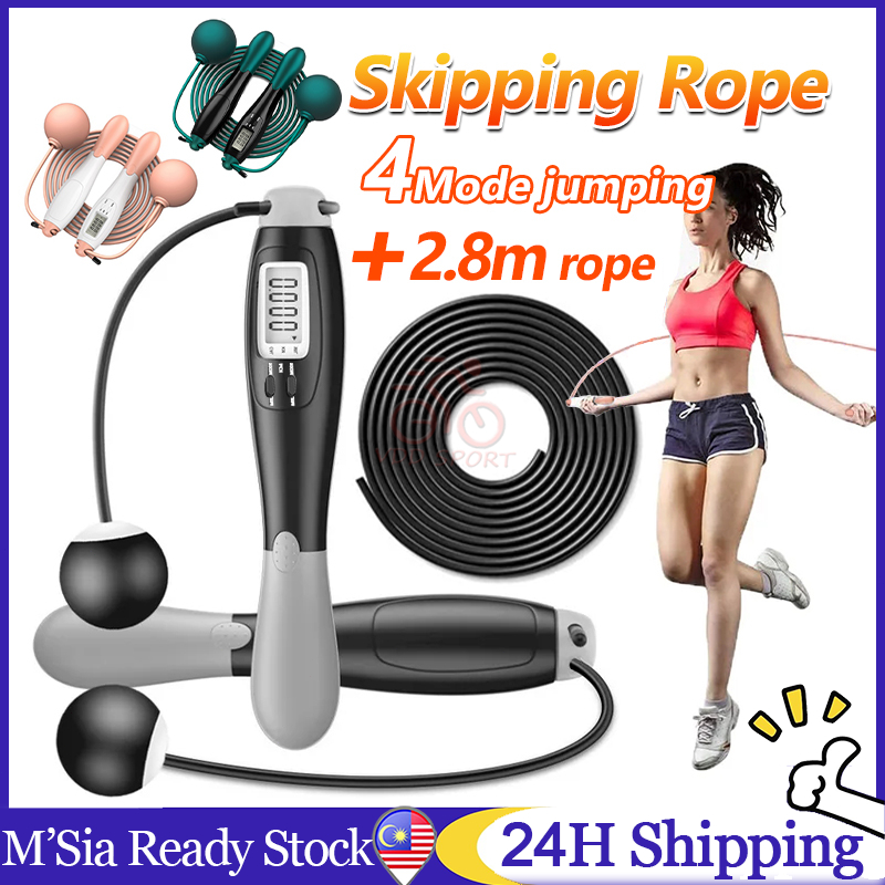 Skipping Rope Smart Digital Skipping Rope Cordless Fitness Skipping ...