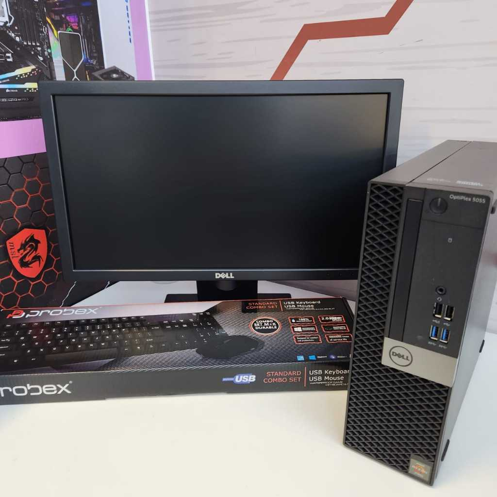 Budget Gaming Pc Dell Optiplex 5055 Ryzen 5 2400G Vega 11 16GB RAM My 11134207 7r98u