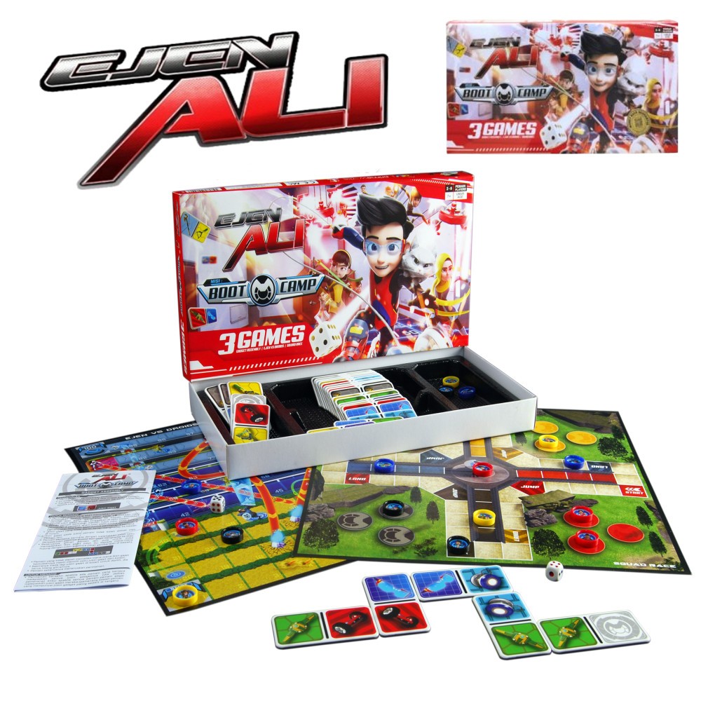 SPM GAMES Ejen Ali Misi Boot Camp M SPM 899 | Shopee Malaysia