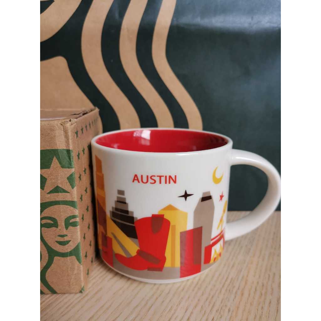 Starbucks Mug - BUCHAREST CITY -YAH Collection 14fl oz/414ml
