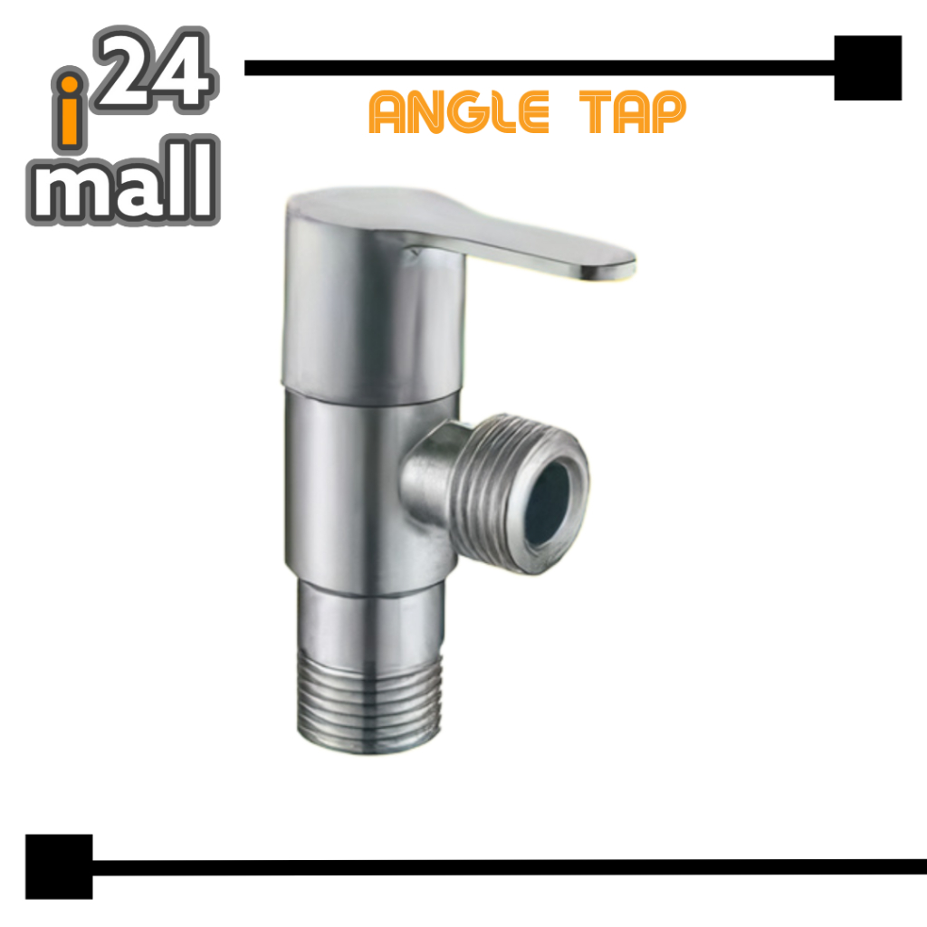 Active Stainless Steel Sus304 Angle Tap Angle Valve Quarter Turn Bathroom Faucet Angle Stop Cock 7258