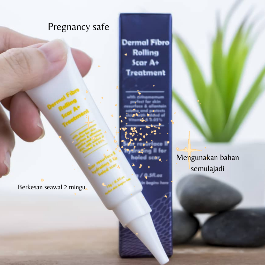 Rolling Acne Scar Cream Keloid Scar Advance Stage 5 Formula DERMAL