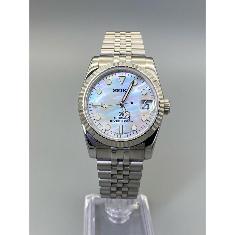 Pearl Datejust Seiko Mod Jam Tangan Perempuan Mekanikal