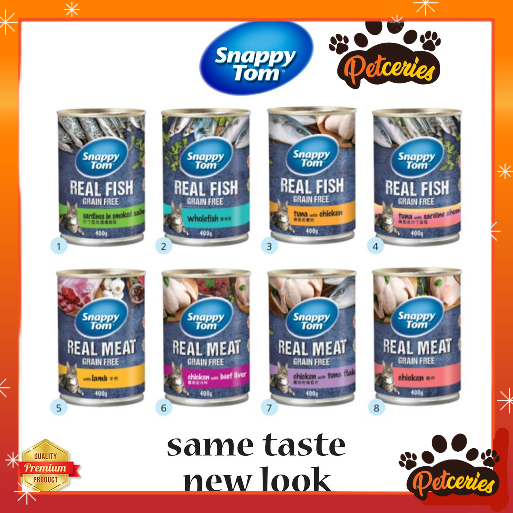 SNAPPY TOM CANNED FOOD FOR CAT 400G /Baby Snappy Tom Can Food (CHICKEN
