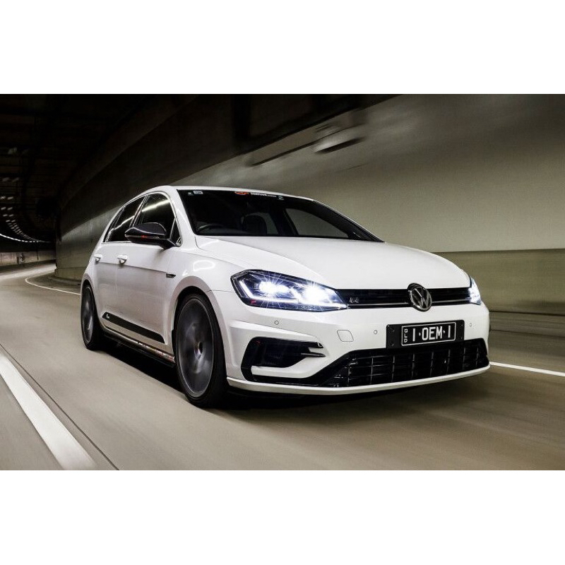 Volkswagen golf Mk7 convert Mk7.5R front bumper grill grille bodykit ...