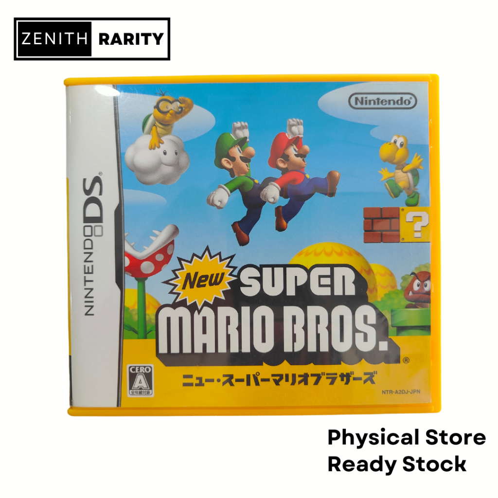 Zenith Rarity Nintendo NDS game New Super Mario Bros. | Shopee Malaysia