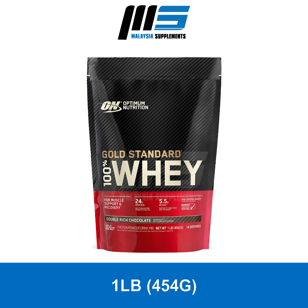 ON Gold Standard Whey 1lb Optimum Nutrition Whey Protein Powder