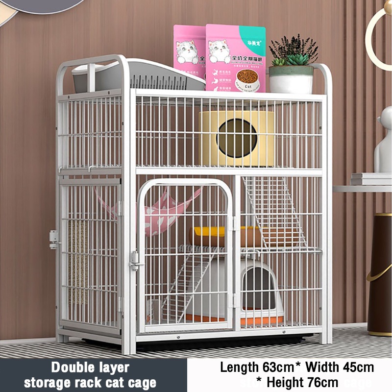 🔥Ready Stock🔥Cat Cage Large Sangkar Kucing Besar 2 3 Tingkat 4 Level