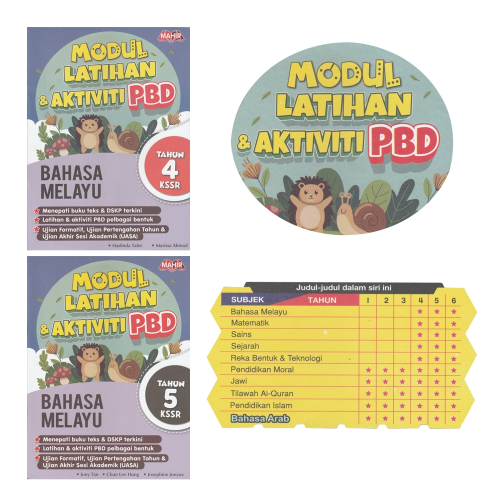 MAHIR | ACTIVITY BOOK | KSSR - MODUL LATIHAN & AKTIVITI PBD (TAHUN 1 ...