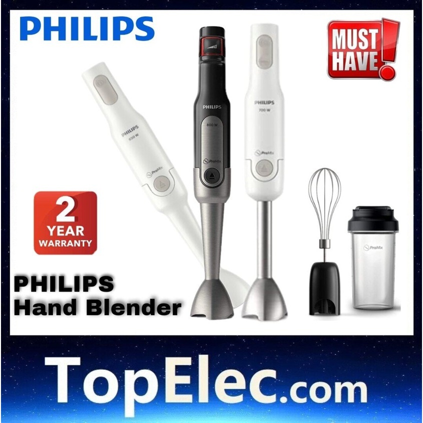 [ NEW ] Philips 650W ProMix Hand Blender Pengisar Tangan HR2535 (HR2535