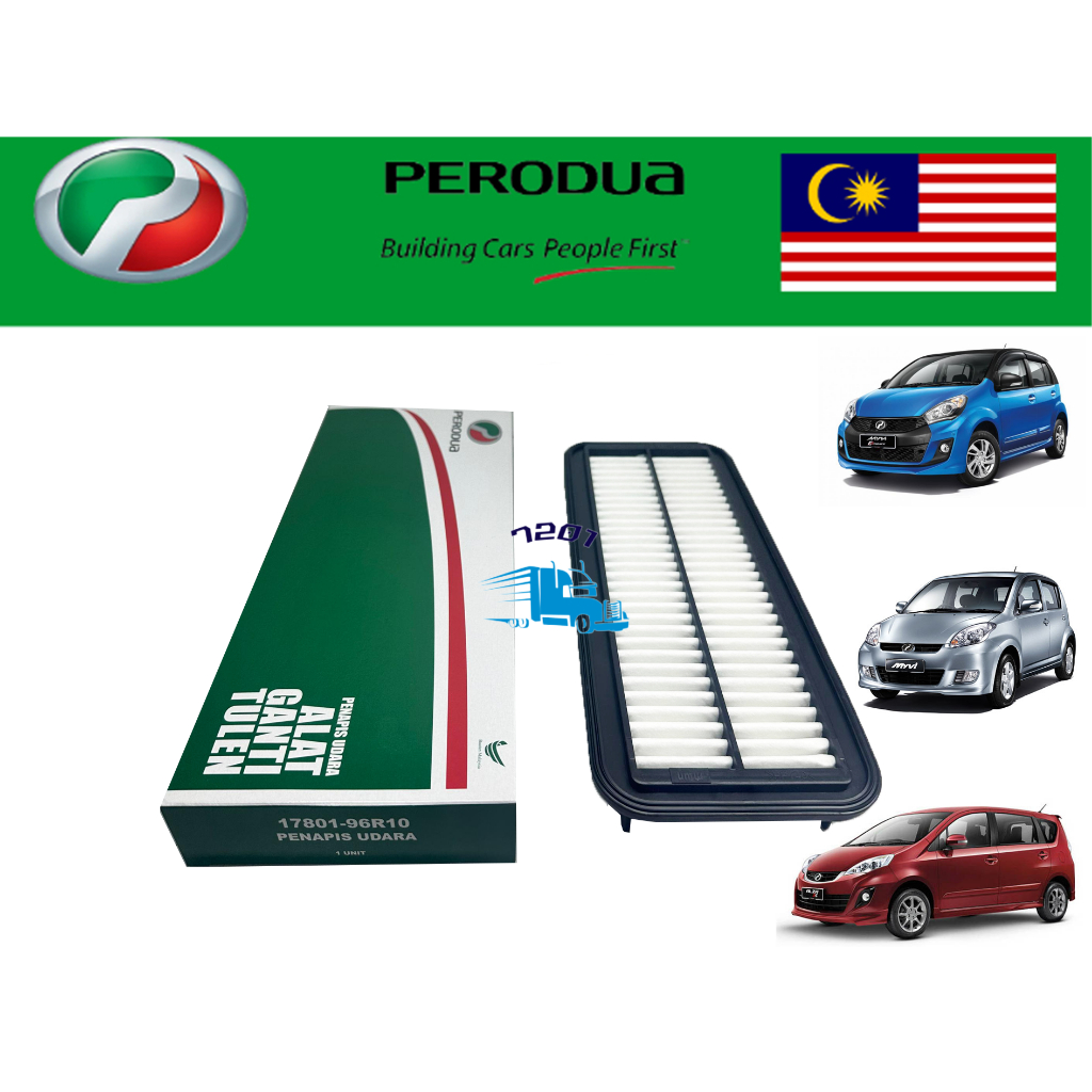Perodua Air Filter MyVi/Myvi lagi best /Alza 17801BZ030 (96R10