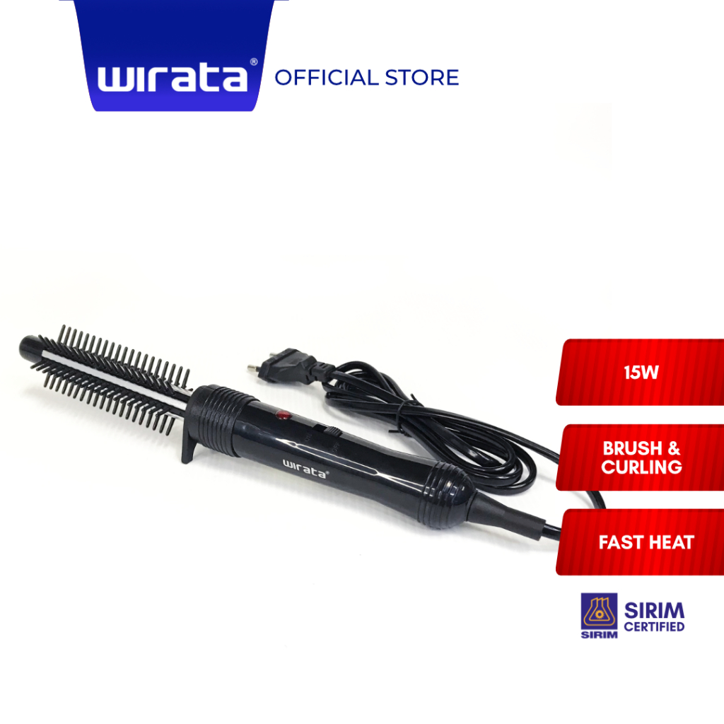 Brush curling tongs hot sale