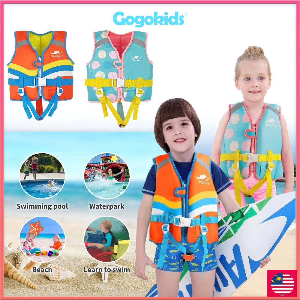 Gogokids [Ready Stock] Swim Vest Float Jacket for Kids Floating ...