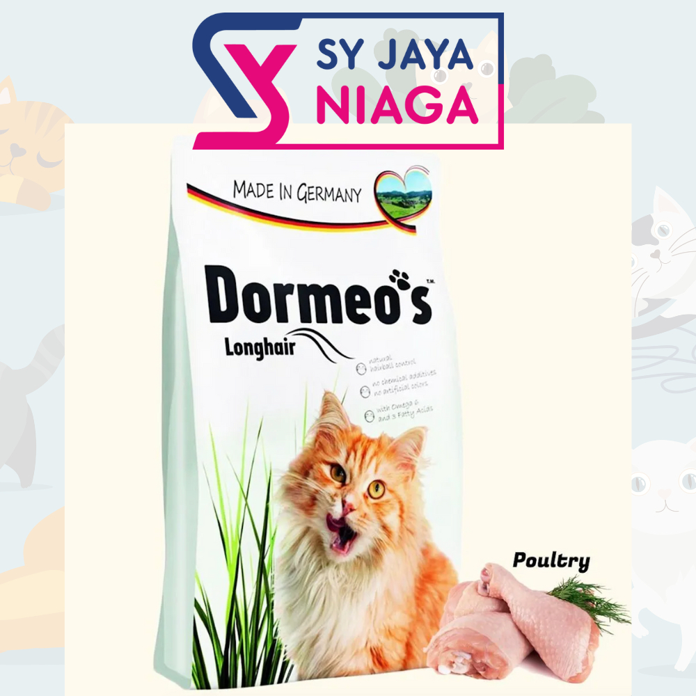 PALT Dormeo's Adult Long Hair 2.5kg Pet Cat Dry Food Kibble Beauty Hair