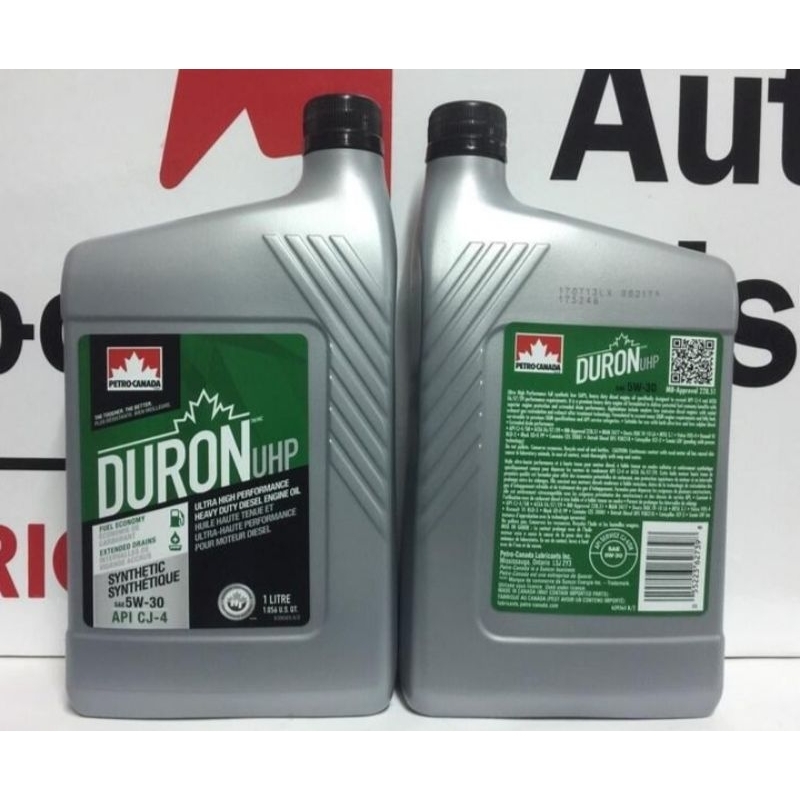 DURON UHP 5W-30 5W30 Fully Synthetic Heavy Duty Engine Oil HDEO API CK ...