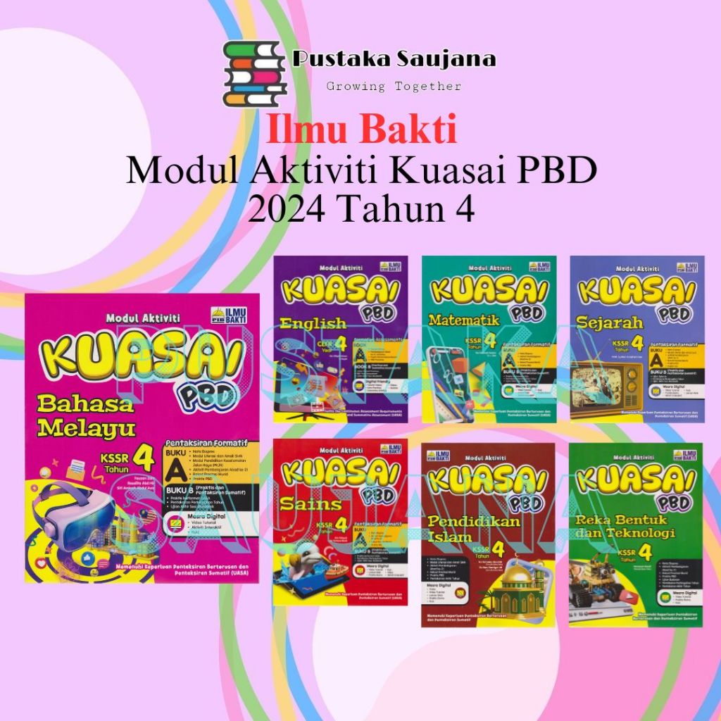 Saujana Ilmu Bakti Modul Aktiviti Kuasai Pbd Kssr Semakan Thn Shopee Malaysia