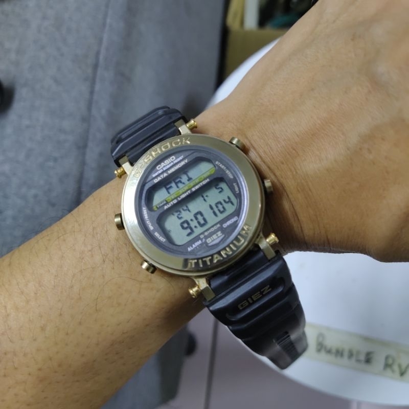 Vintage g-shock giez gs-100 titanium (without bezel) | Shopee Malaysia