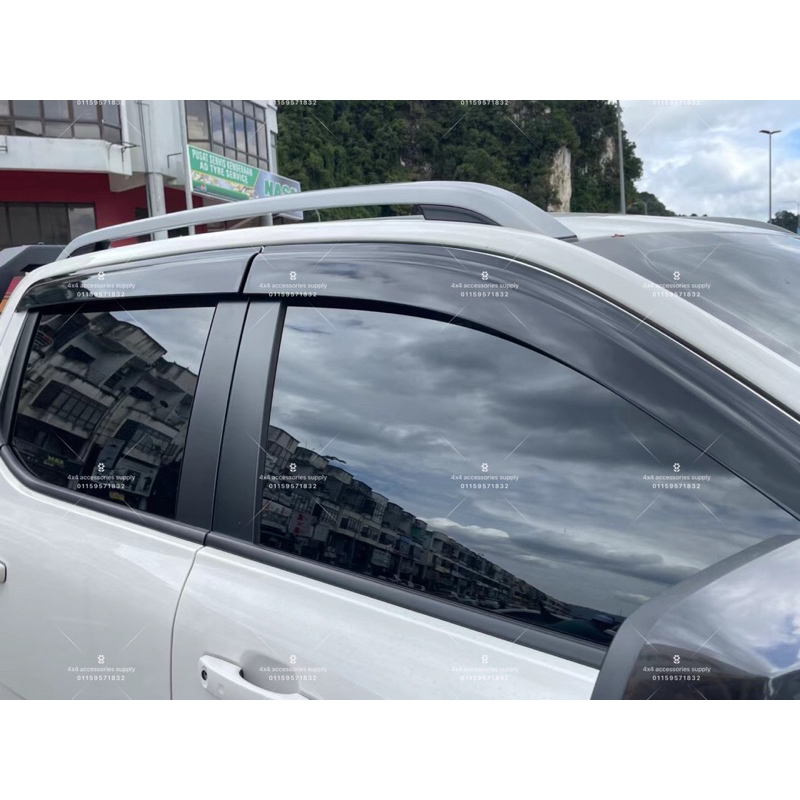 injection door visor Ford Ranger T9 Visor & Raptor 2022-2023 XL XLT ...