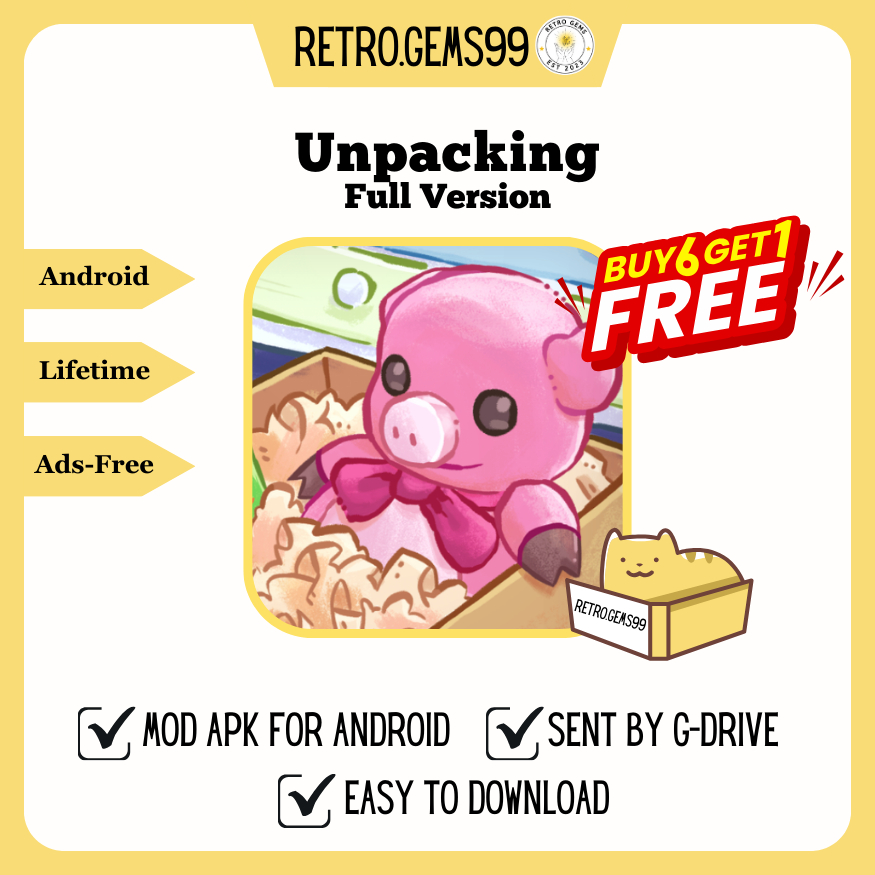 Android 💥Unpacking Unlocked Full Version 💥Game Unlocked MOD APK PZ