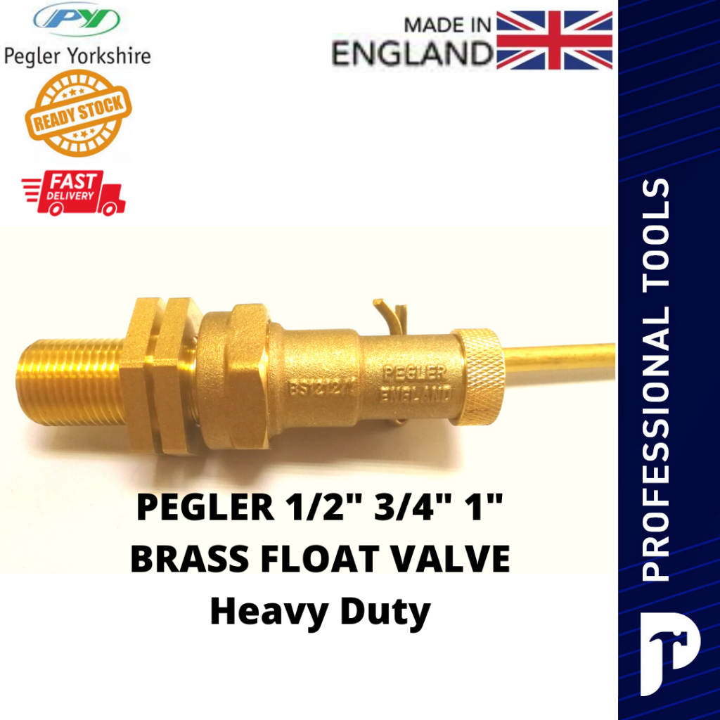 [Original England] Pegler Brass Float Valve BS1212 Heavy Duty 1/2" , 3/