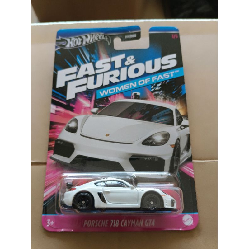 Pack Hot Wheels Premium 2 Voitures Porsche 993 GT2 Et 718 Cayman GT4 - Modèle HRR82 Neuf