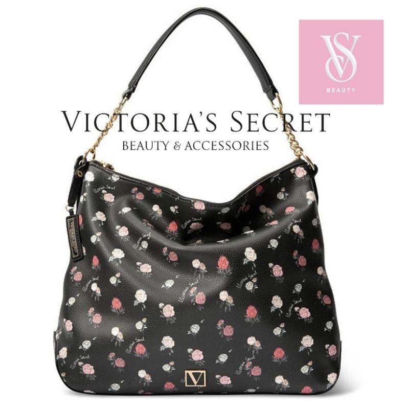 💯🇲🇾 𝙂𝙀𝙉𝙐𝙄𝙉𝙀 𝙑𝙄𝘾𝙏𝙊𝙍𝙄𝘼'𝙎 𝙎𝙀𝘾𝙍𝙀𝙏 𝘽𝙊𝙐𝙏𝙄𝙌𝙐𝙀 🔻 BLACK FLORAL ROSE LARGE