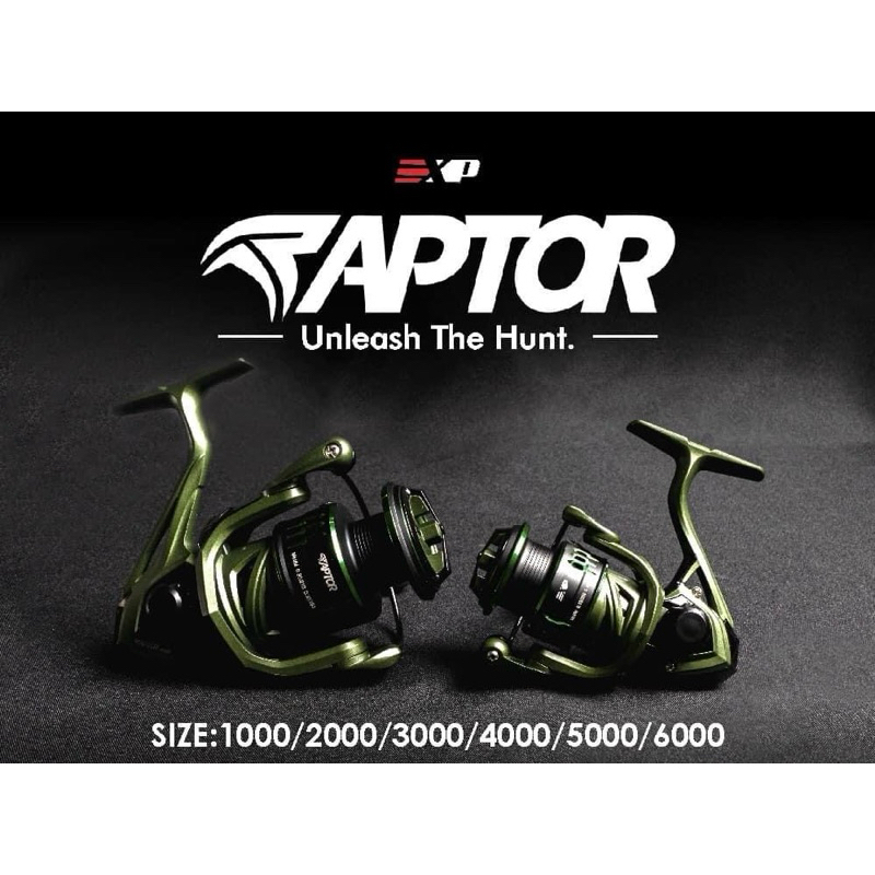 EXP RAPTOR REEL spinning reel saltwater 1000 2000 3000 4000 5000 6000 ...