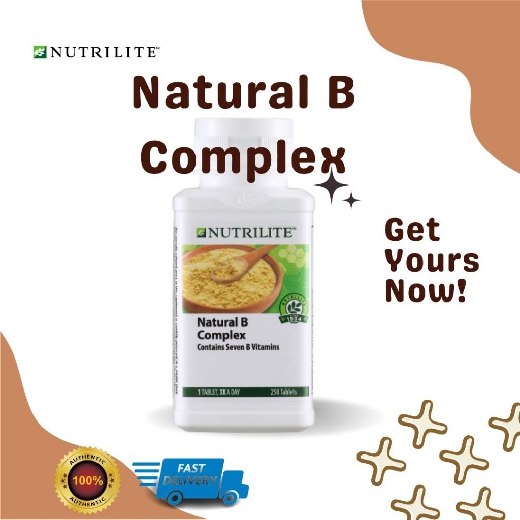 NUTRILITE Natural B Complex (250 Tab) | Shopee Malaysia