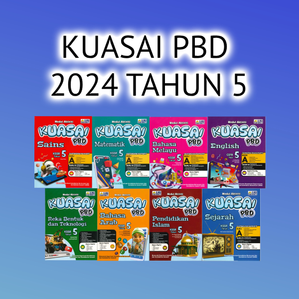 2024 BUKU KERJA / LATIHAN KUASAI PBD TAHUN 5 (BUKU A&B) | Shopee Malaysia