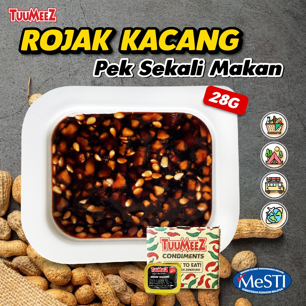 Sos Rojak Kacang / Fruit Dipping Sauce Single Pack (28G x 10s) | Shopee ...