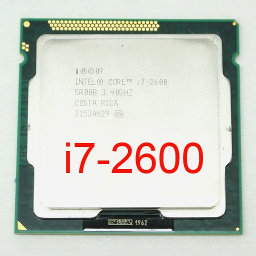 Intel Core i7-2600 SR00B 3.40GHz Quad-Core LGA1155 Socket CPU