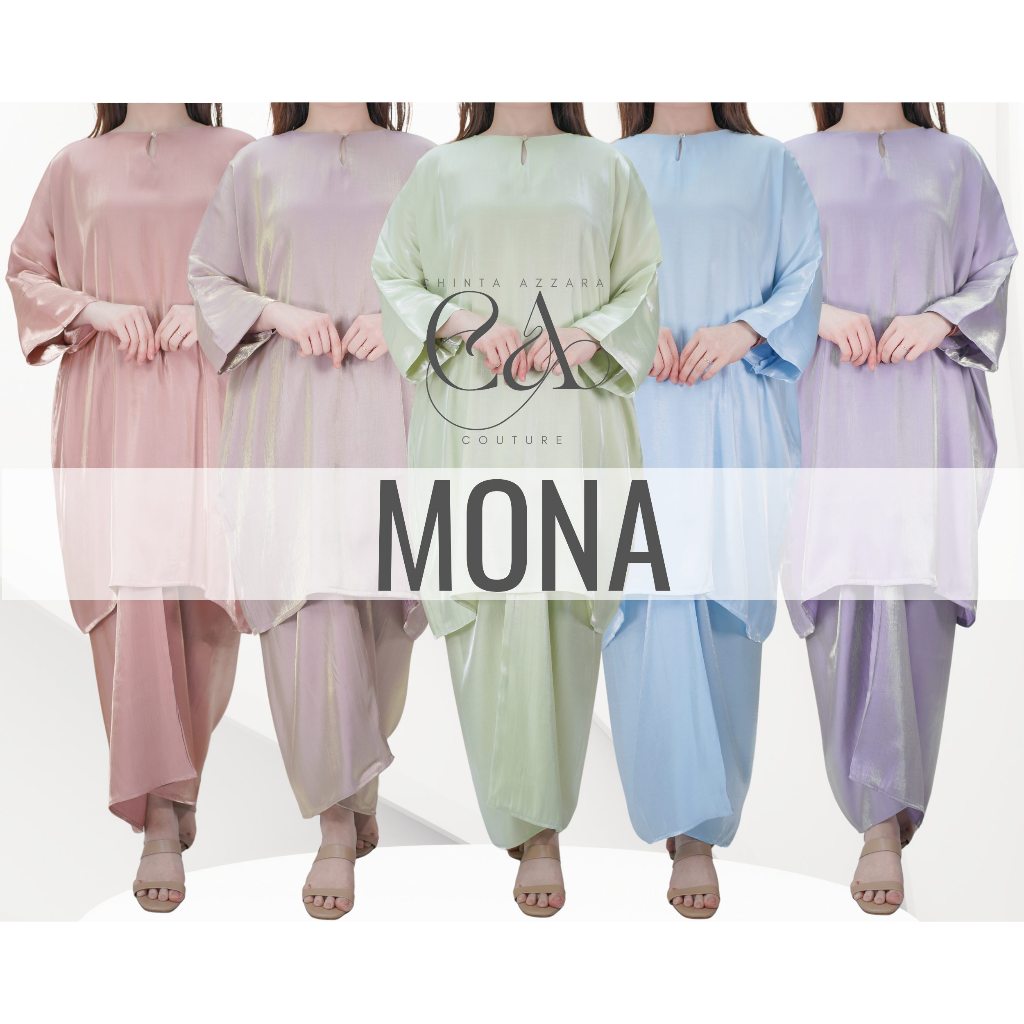 MONA BAJU KURUNG PARIO SET RAYA 2024 READY STOCK | Shopee Malaysia