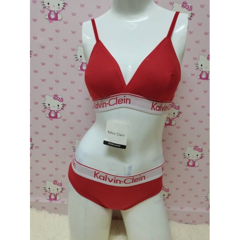 Bra Conjuntinhos Calvin Klein Conjunto De Lingerie Da Calvin