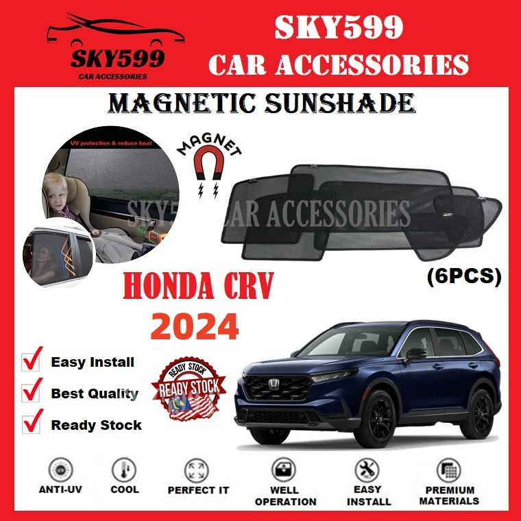 Honda CRV 2024 Epic Sunshade [6pcs] Shopee Malaysia