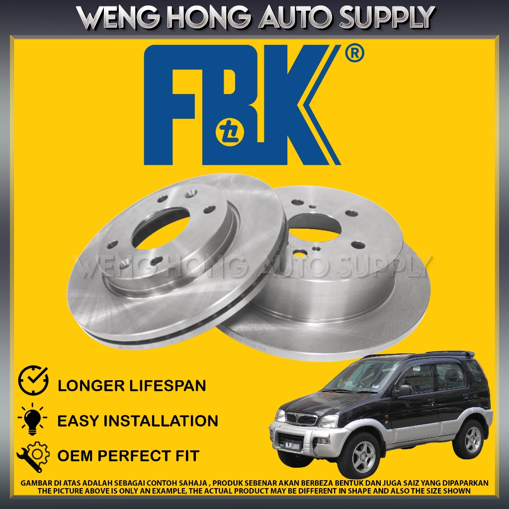 [ FBK ] Perodua Kembara Front Brake Disc Rotor Original | Shopee Malaysia