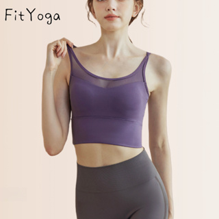China High Neck Shockproof Sports Bra Gym Tank Top Manufacture and