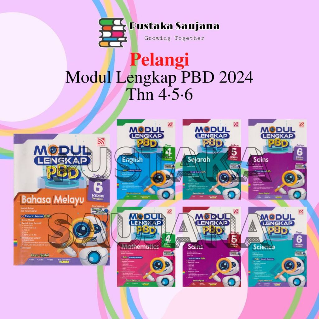 [Saujana] PELANGI Genius / Modul Lengkap PBD KSSR Semakan 2023/24 Tahun ...