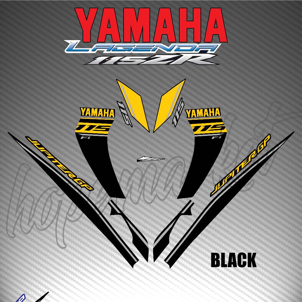 STRIPE MOTOR YAMAHA SRL115ZR SRL 115 Fi JUPITER GP (2) CUSTOM BODY ...