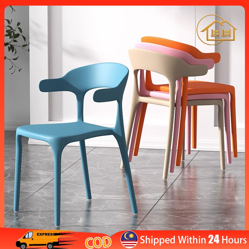 LI Plastic Chair Dining chair kedai makan kerusi cafe kerusi kerusi