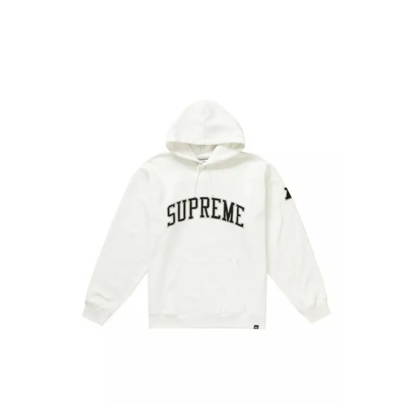 ORIGINAL SUPREME RAIDERS 47 logo print hoodie USED LIKE NEW Shopee Malaysia