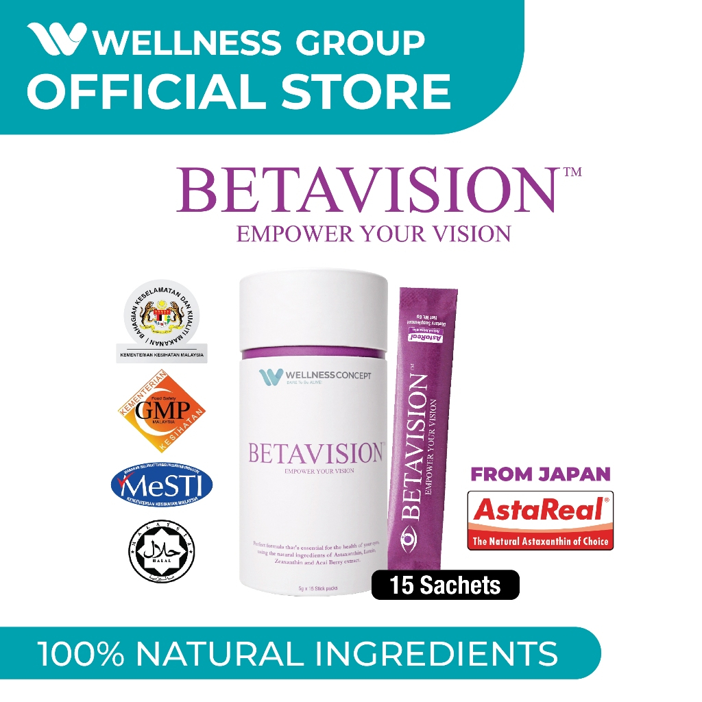 BETAVISION® | Astaxanthin Lutein Zeaxanthin Eye Care Vision Supplement ...