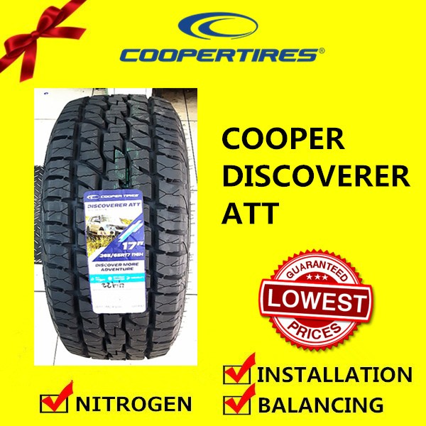 Cooper Discoverer Att Tyre tayar tire (with installation) 265/65R17 245 ...