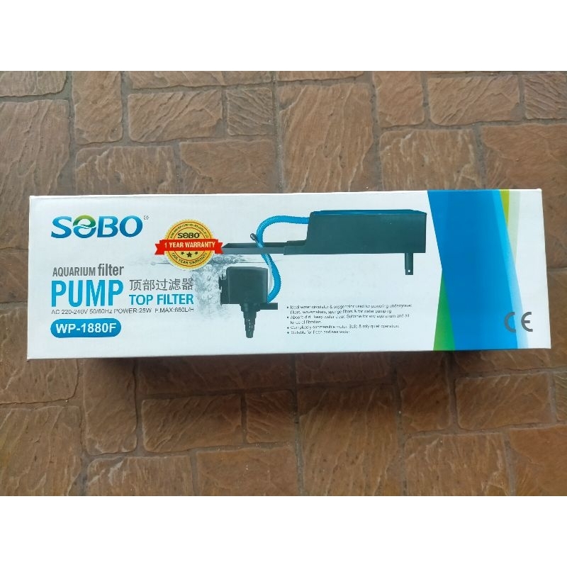 sobo aquarium top filter wp1880f Shopee Malaysia