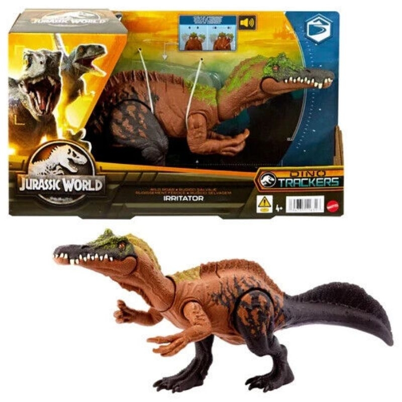 🔥Jurassic World 🔥 Dino Trackers Wild Roar Irritator Action Figure ...