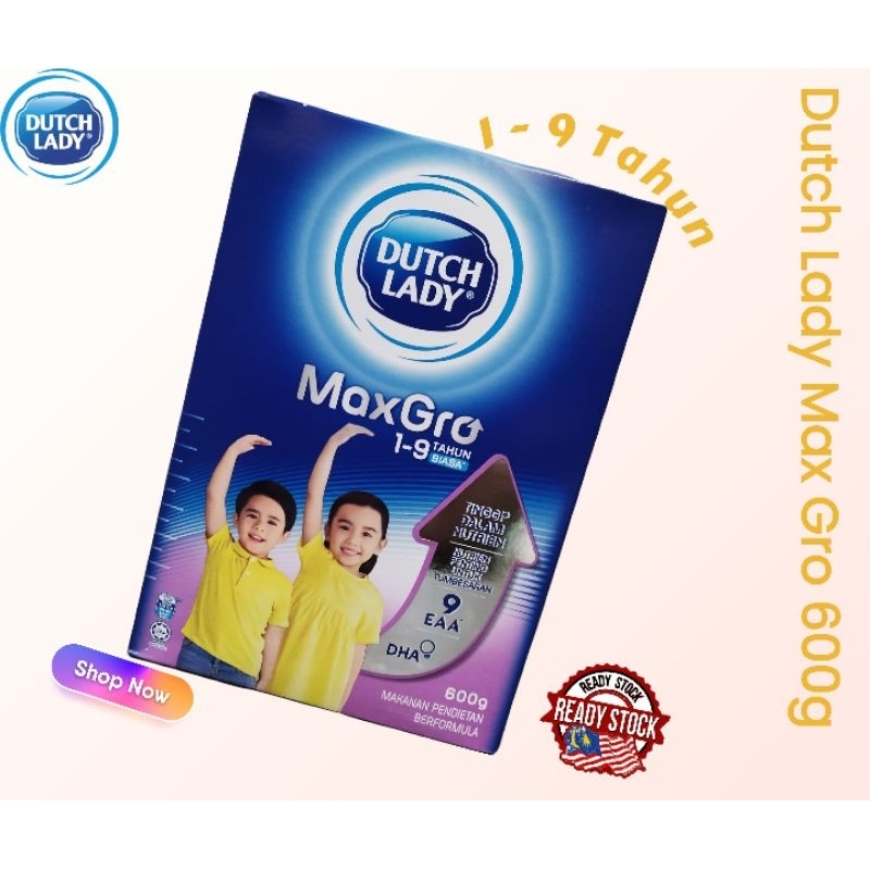Dutch Lady MaxGro 600g Exp date: March 2025 | Shopee Malaysia
